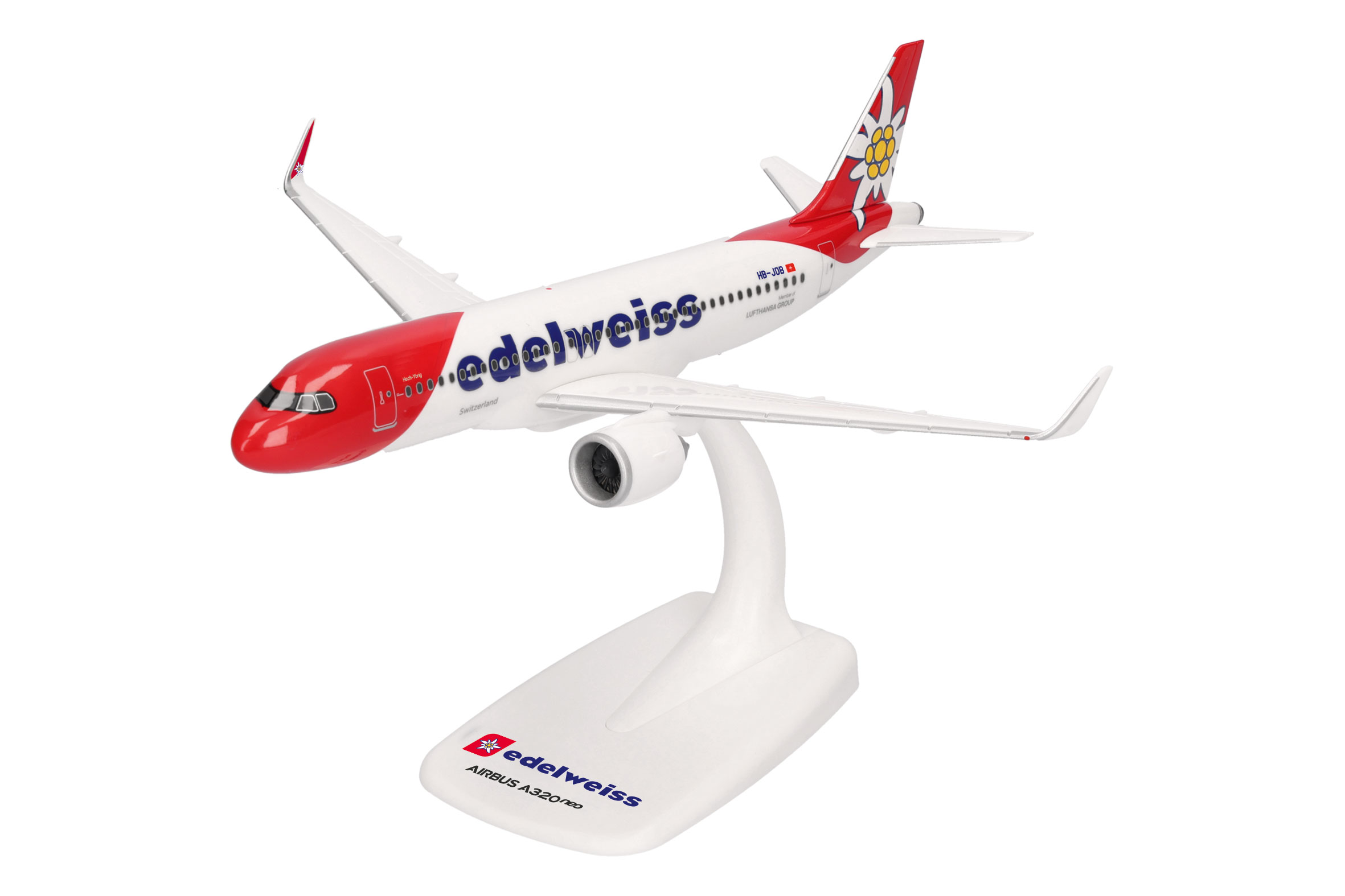 Herpa 615143 Airbus A320neo Edelweiss Air