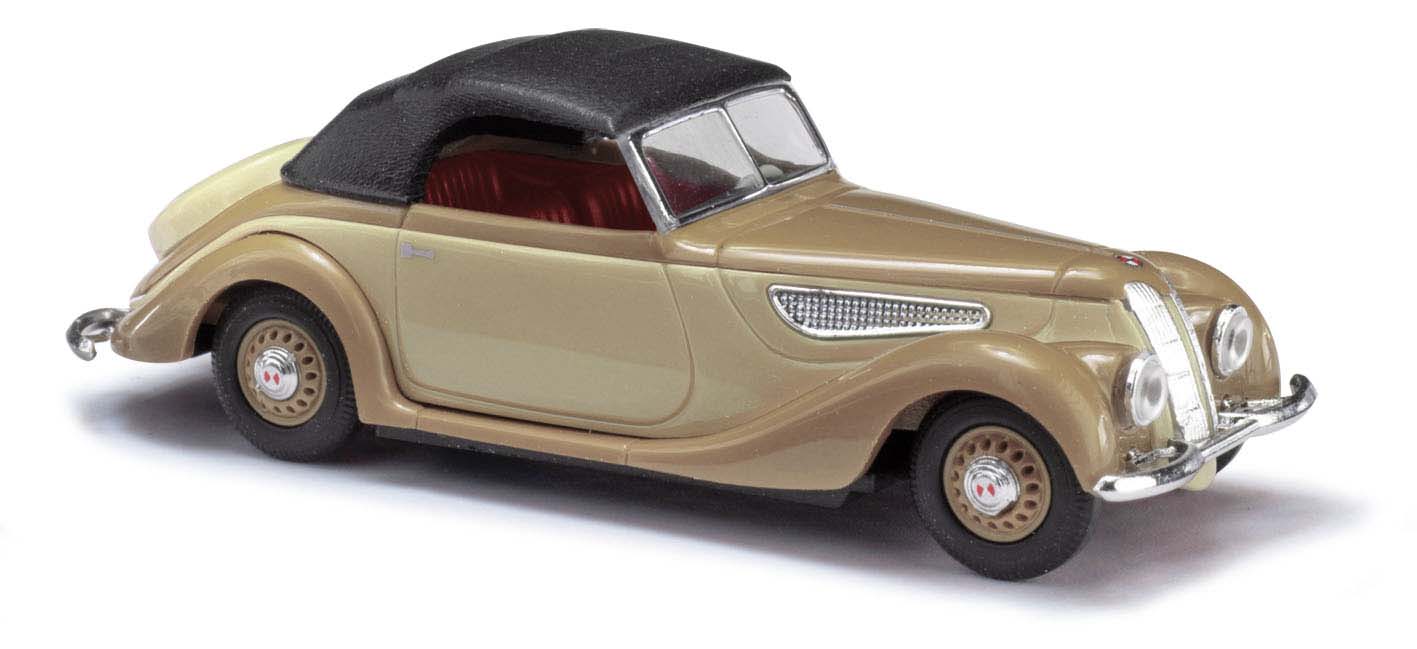 Busch 40291 EMW 327 Cabrio, geschlossen, Braun - 1:87 - Neu - OVP