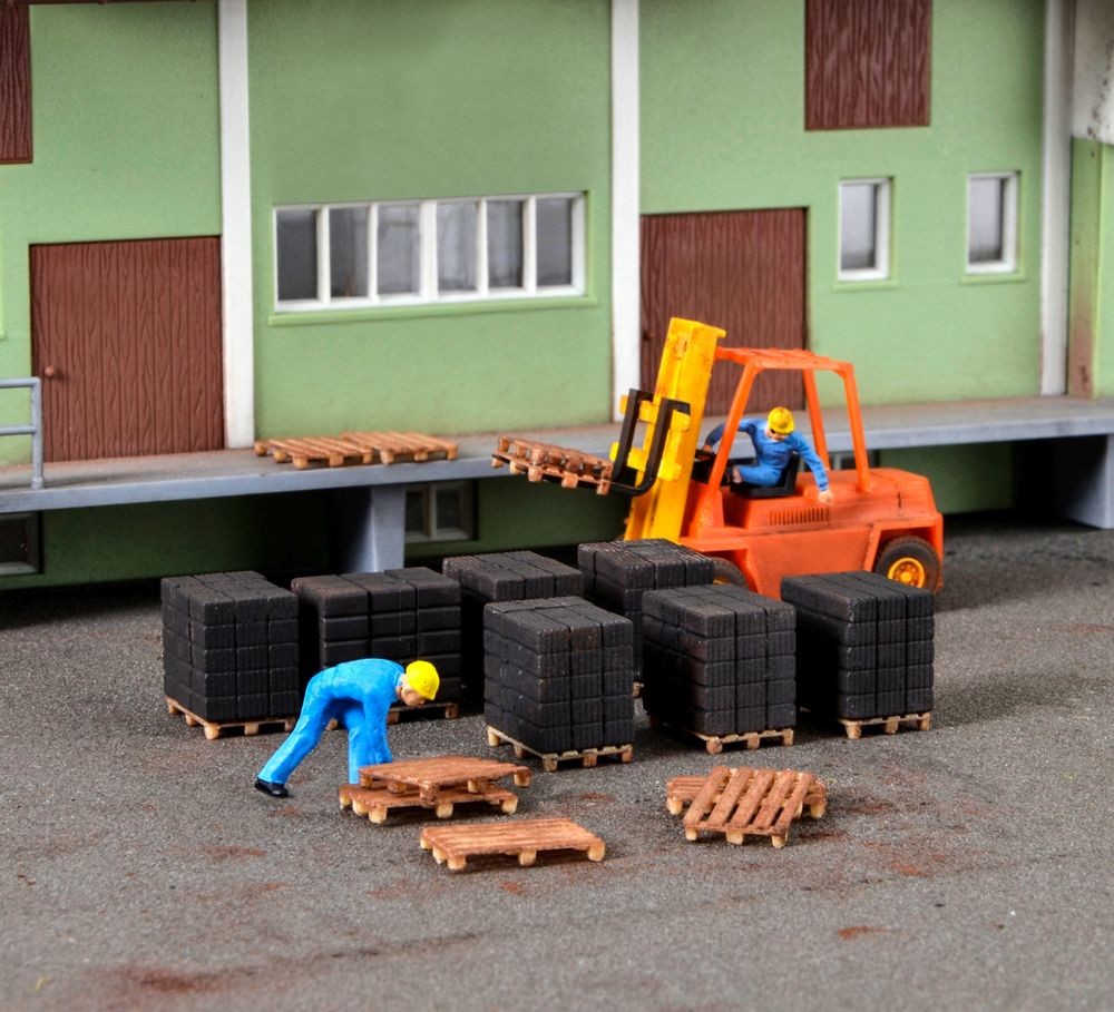 Kibri 38149 H0 Deko-Set Ladegüter