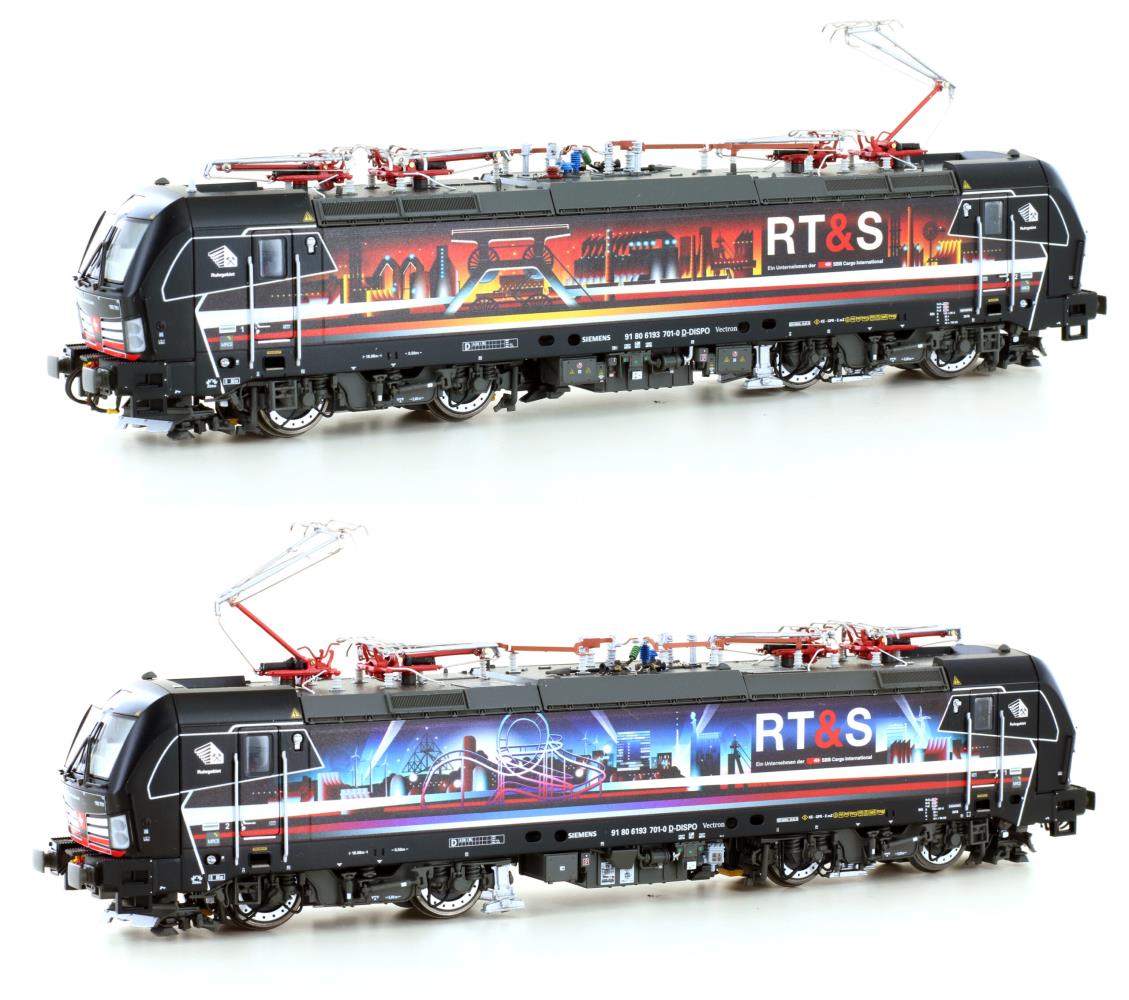 LS Models 97996DC E-Lok BR 193 701 SBB Cargo/Ruhrpiercer Ep.VI Spur H0