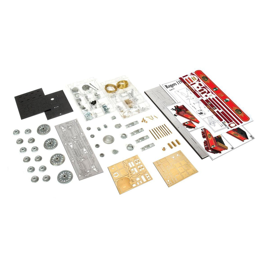 OcCre 54008 Westernlok No. 119 – Rogers 1868 1:32 Holzbausatz