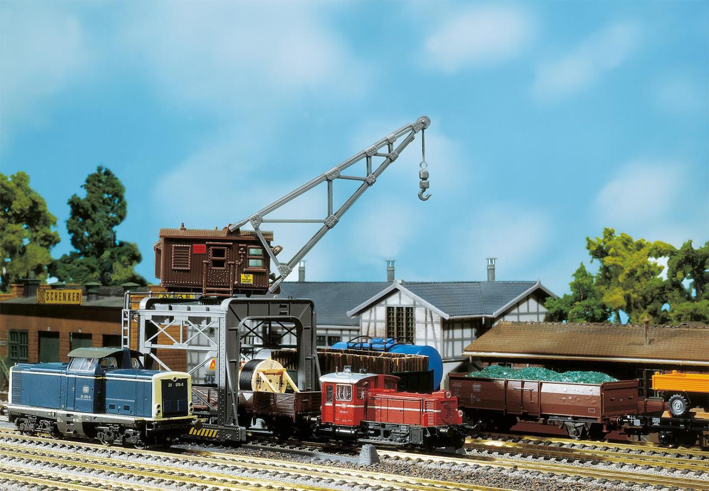 Faller 131370 Portalkran 1:87 Spur H0 Bausatz NEU OVP Hobby