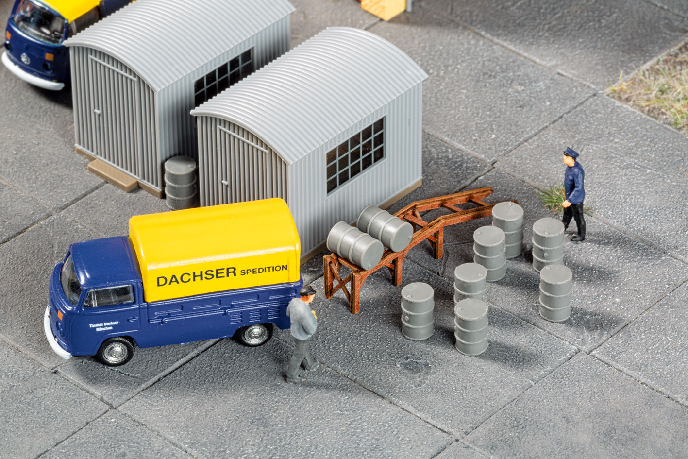 Auhagen 14491 Wellblechschuppen 1:160 Spur N Bausatz Neu OVP
