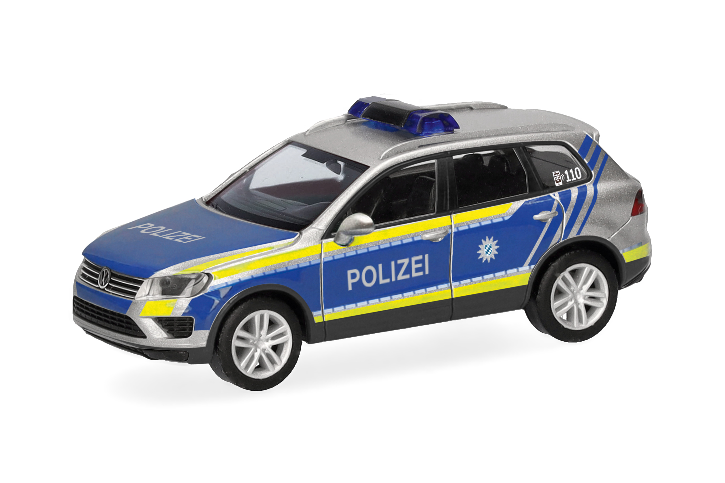 Herpa 099806 VW Touareg Polizei Rosenheim