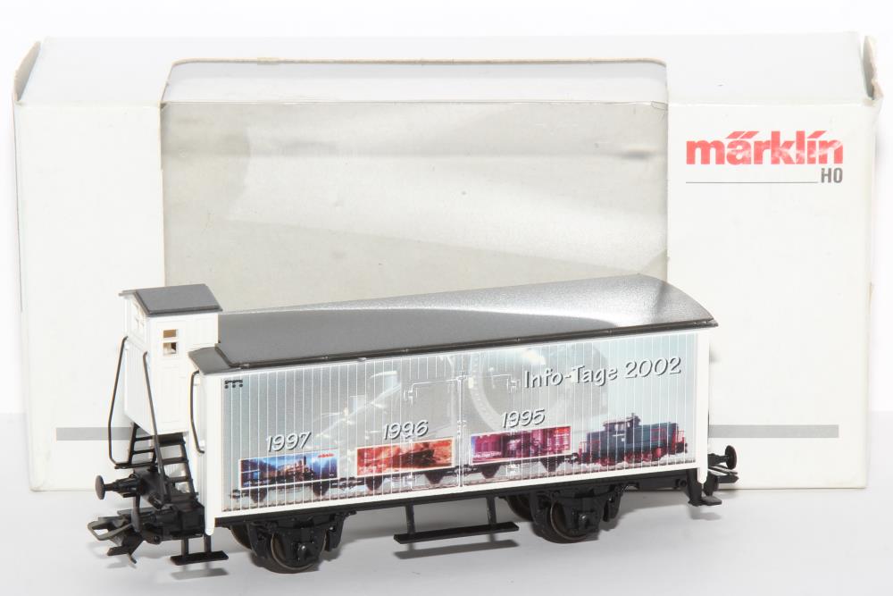 Märklin 4890.100 Info-Tage-Wagen 2002, 1:87, weiß, OVP