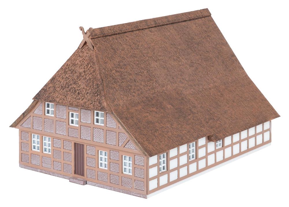 Faller 130674 Norddeutsches Reetdachhaus 1:87 Spur H0 Bausatz