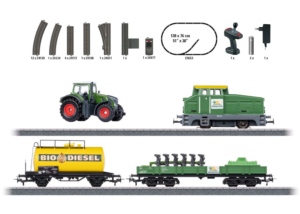 Märklin 29653 Start up - Startpackung "Landwirtschaftszug" Spur H0