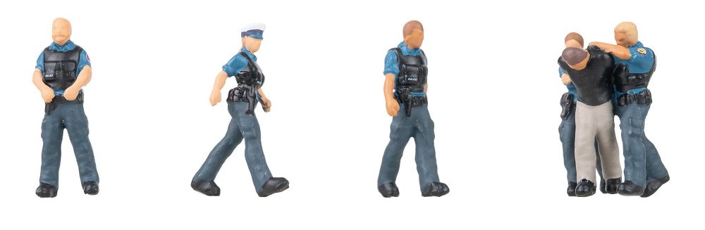 Faller 151718 Polizisten CH 1:87 Spur H0 NEU OVP Figuren