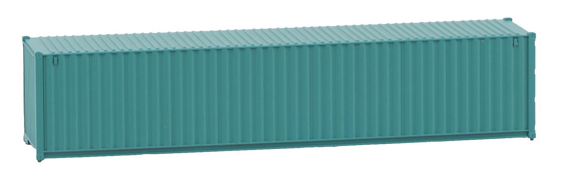 Faller 182103 40' Container, türkis grün (Miniatur) H0, 1:87, NEU OVP