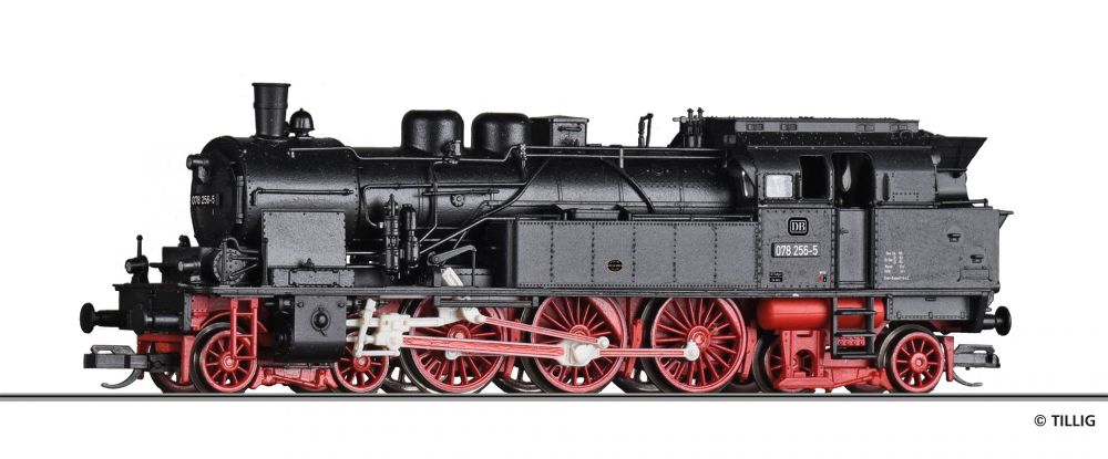 Tillig 04202 Dampflokomotive BR 078 DB 1:120 Spur TT NEU OVP