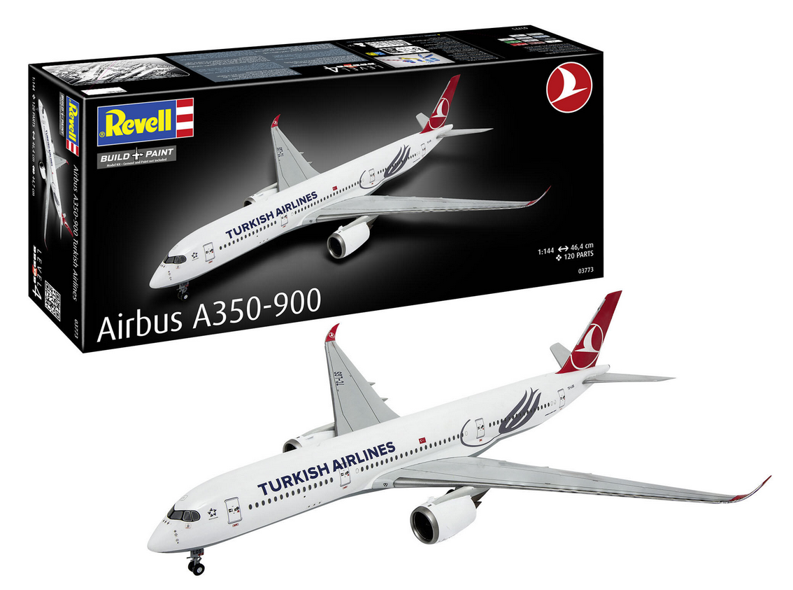 Revell 03773 Airbus A350-900 "Turkish Airlines" 1:144 Bausatz Neu