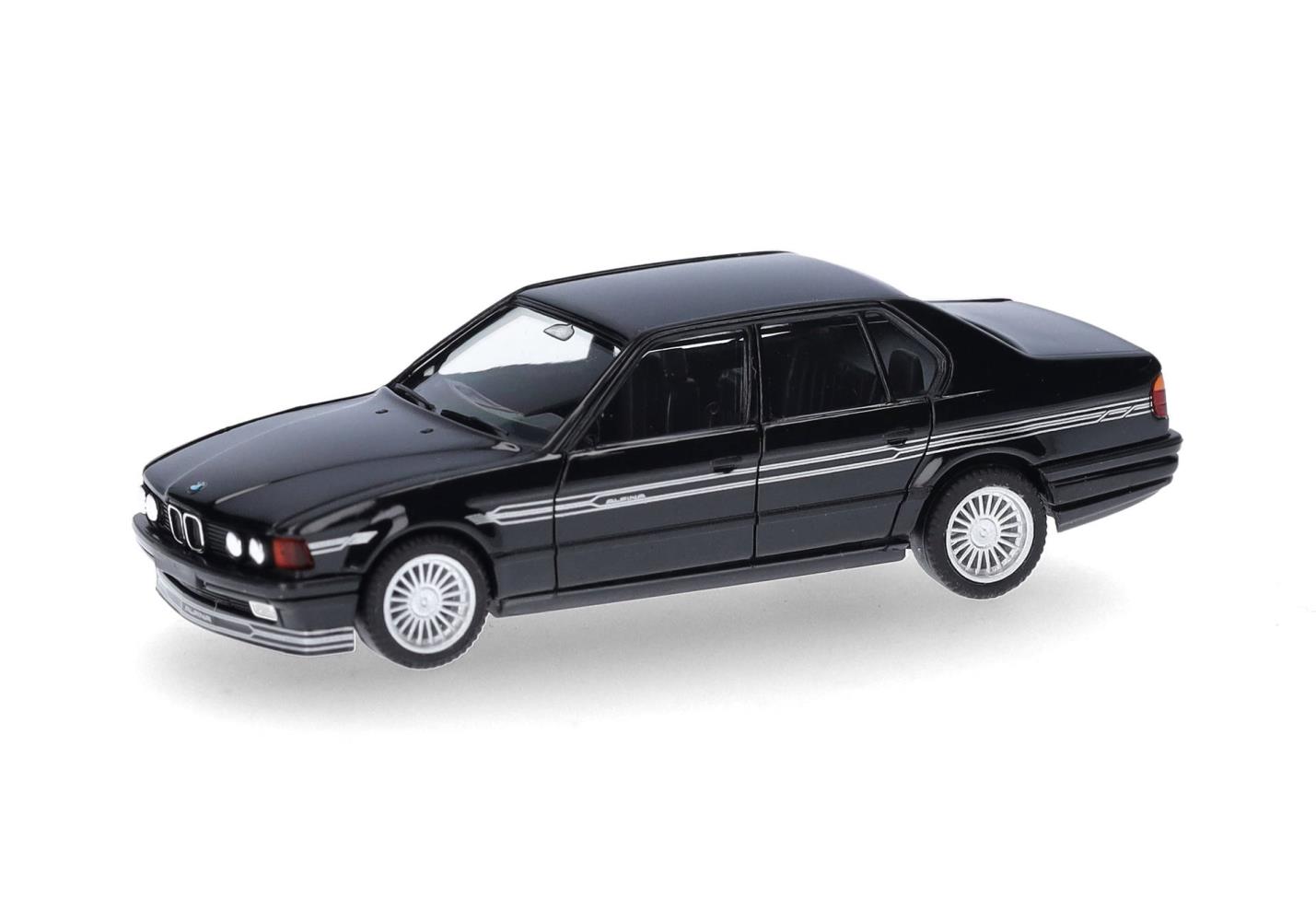 Herpa 421133 BMW Alpina B11 3,5 schwarz Dekor silber 1:87 Spur H0