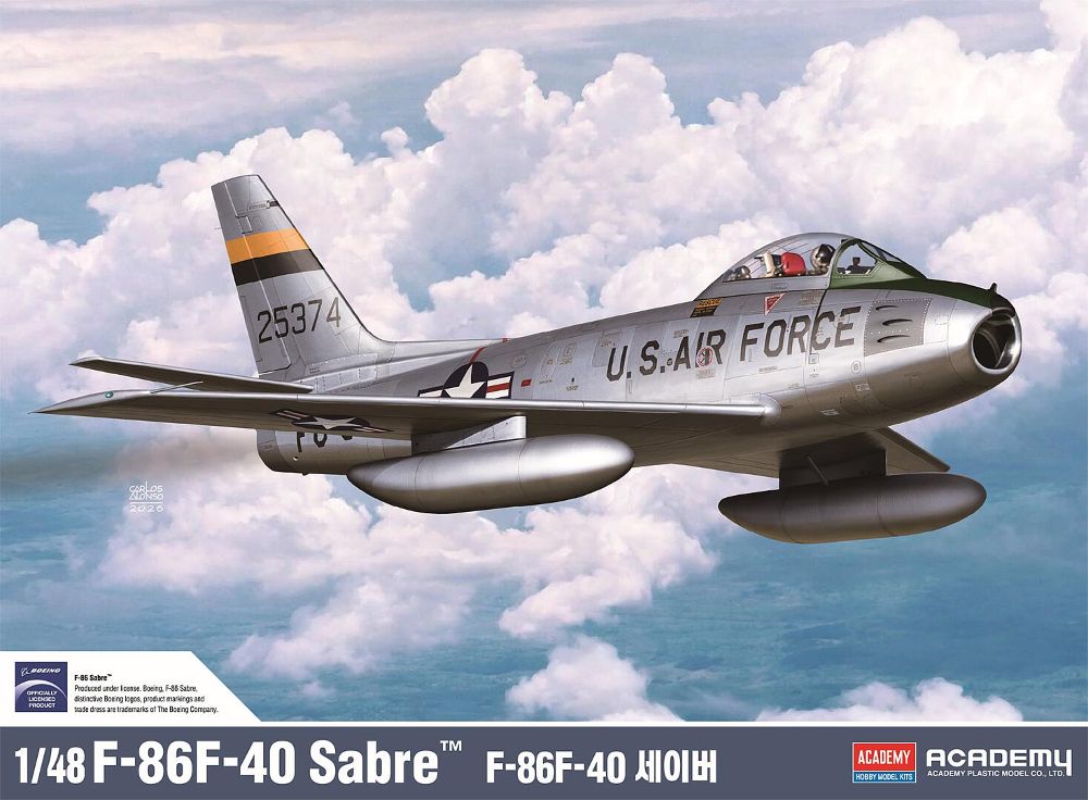 Academy 12369 1/48 F-86F-40 Sabre