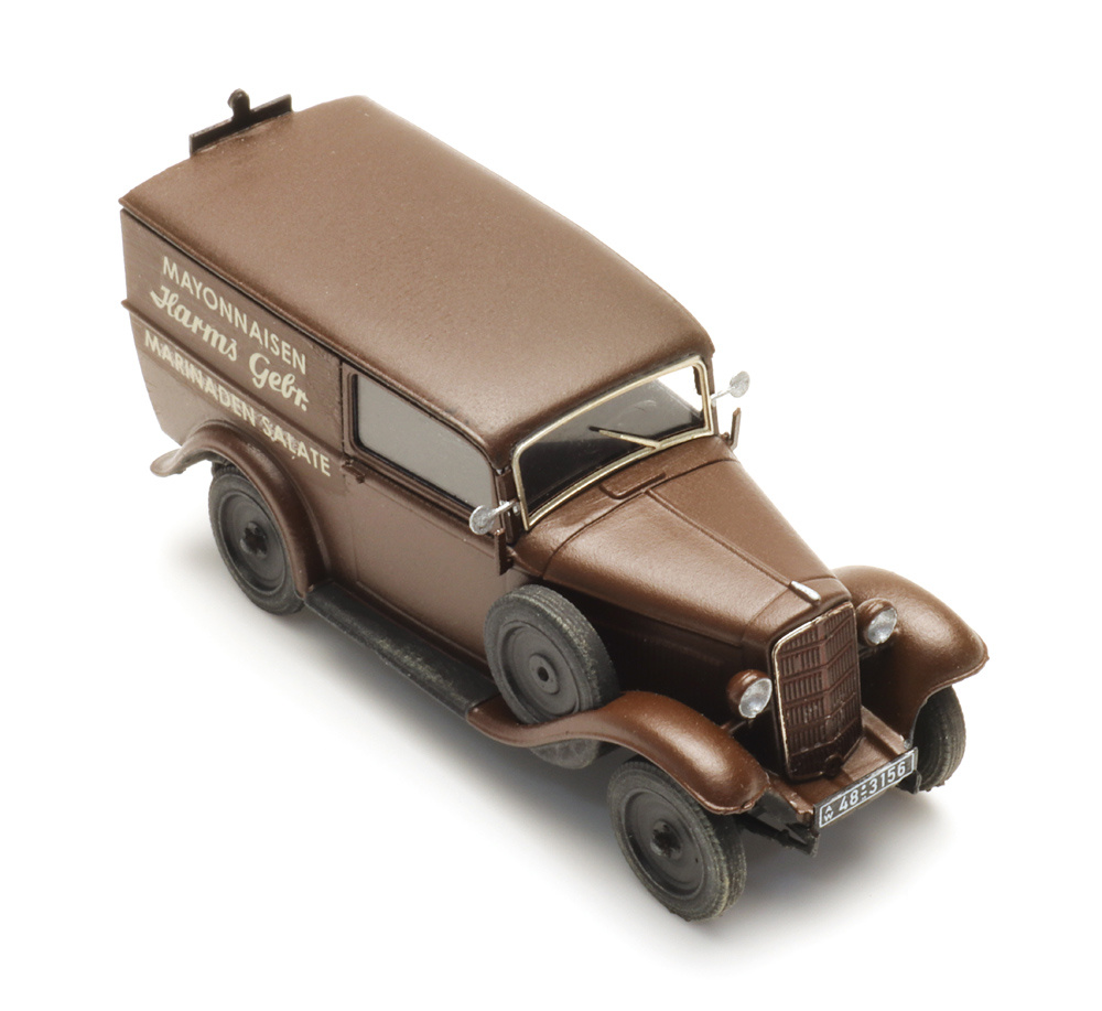 Artitec 387.648 Opel P4 Kastenwagen Harms 1:87 Spur H0 Fertigmodell