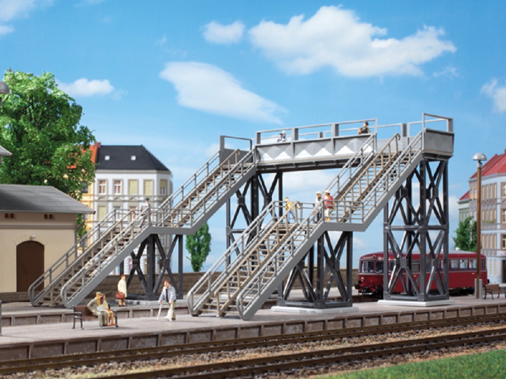 Auhagen 11363 Fußgängerbrücke 1:87 Spur H0
