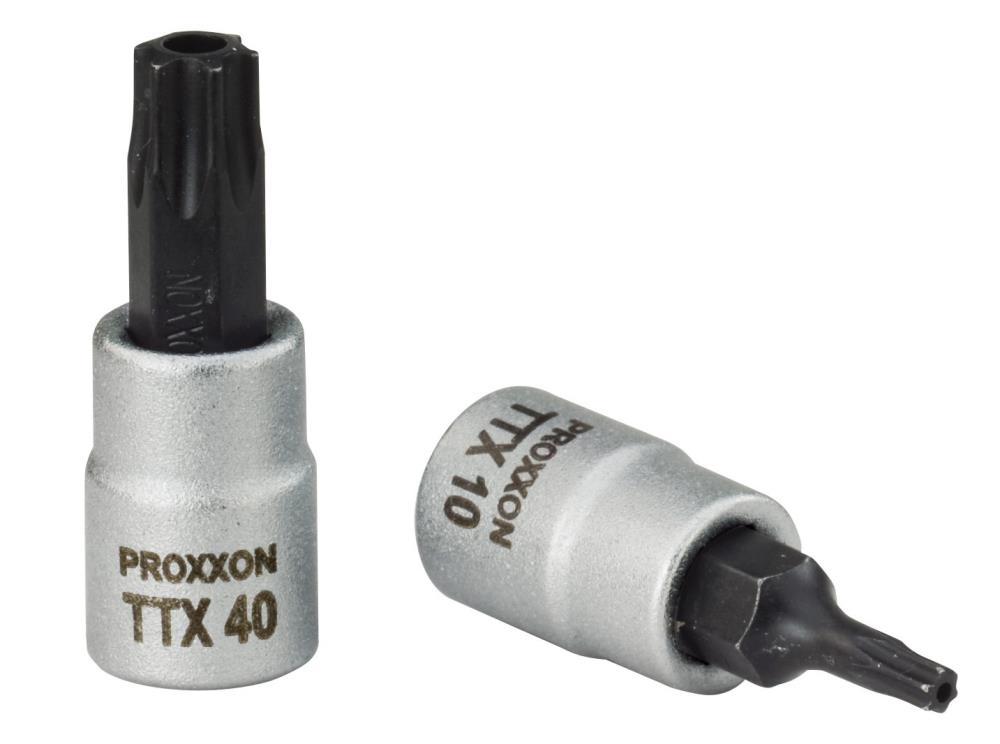 Proxxon 23762 1/4'' - TTX-Einsatz, 33 mm (mit stirnseitiger Bohrung)