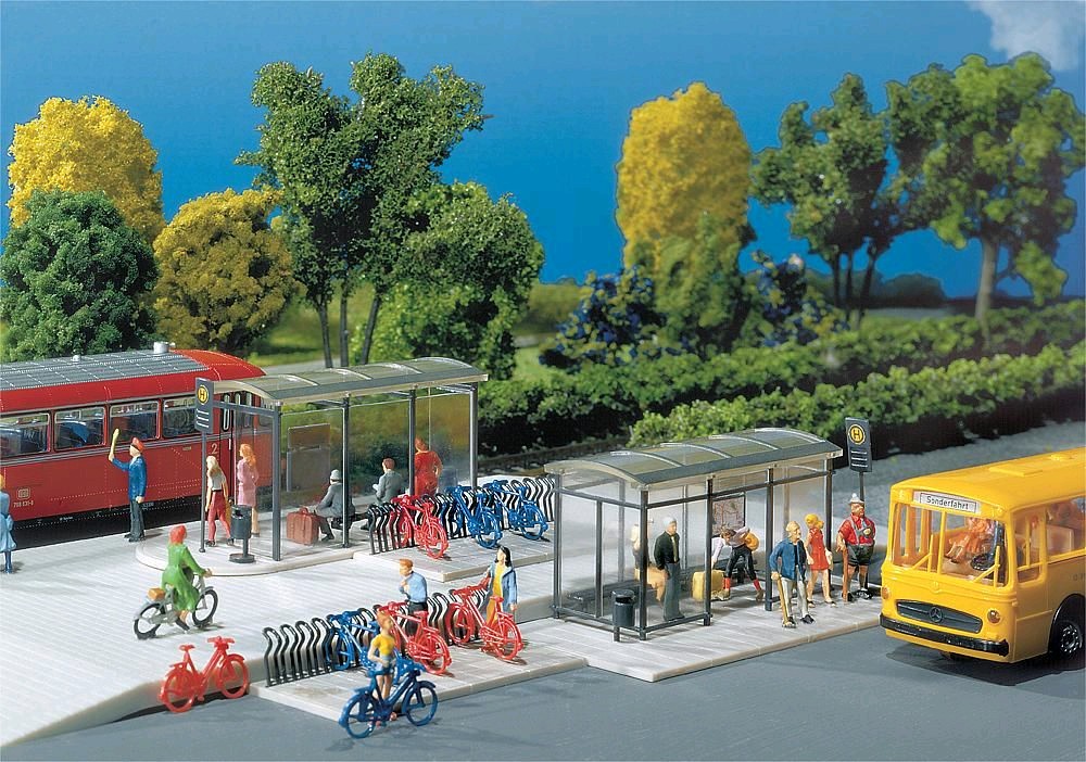 Faller 272543 Haltestellen City Compact 1:160 Spur N Neu OVP