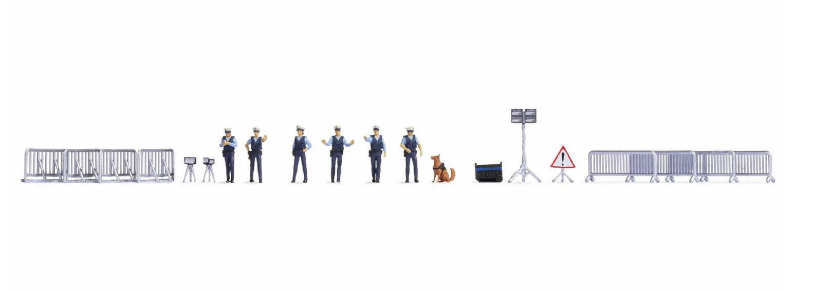 Noch 16260 Figuren-Themenwelt Polizeieinsatz 1:87 Spur H0 Neu