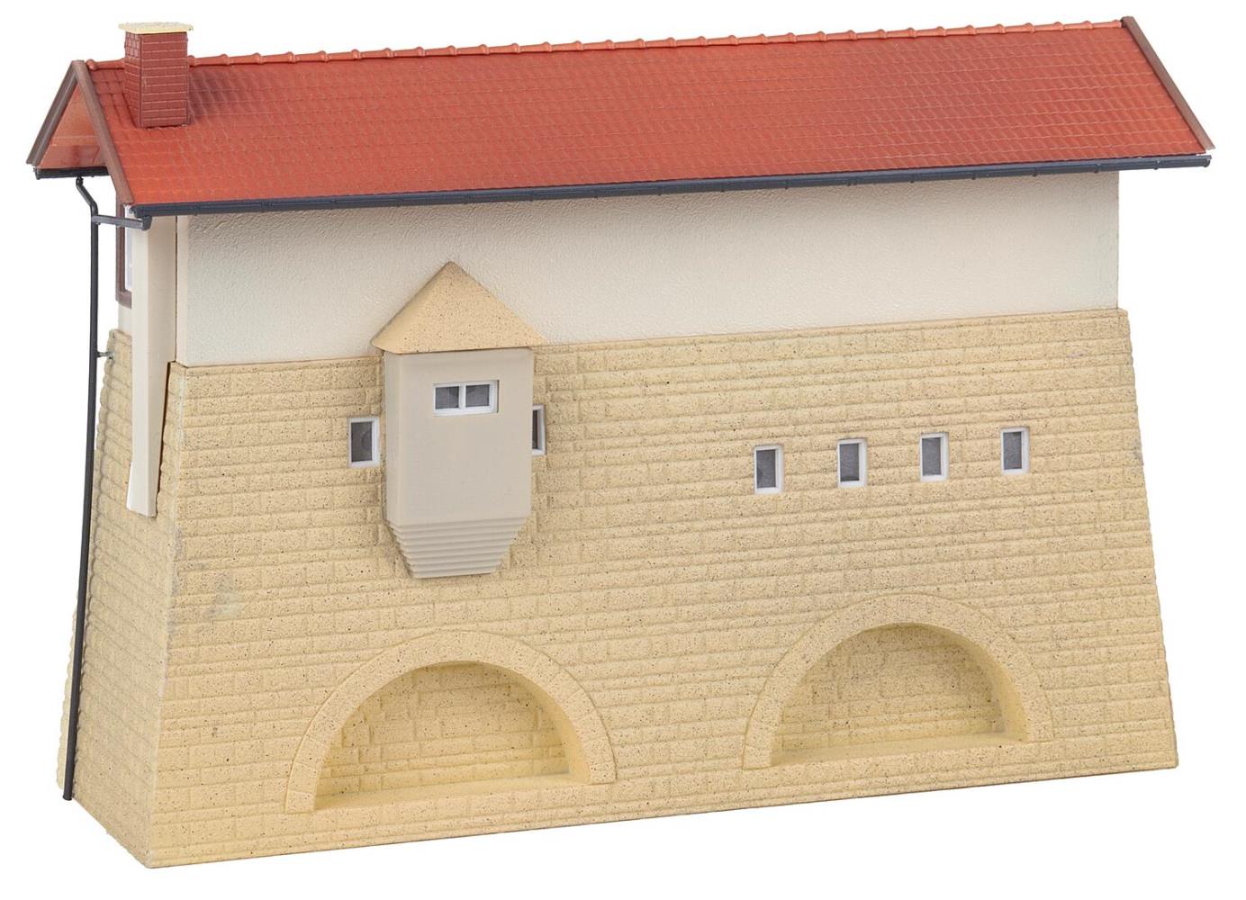 Faller 120103 Stellwerk mit Sandsteinsockel 1:87 Spur H0 Bausatz