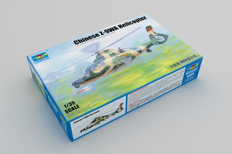 Trumpeter 05109 Chinese Z-9WA Helicopter 1:35 Bausatz Neu OVP