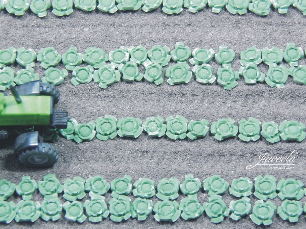 Juweela 28226 Weisskohl-Pflanzen, 220x (Miniatur)