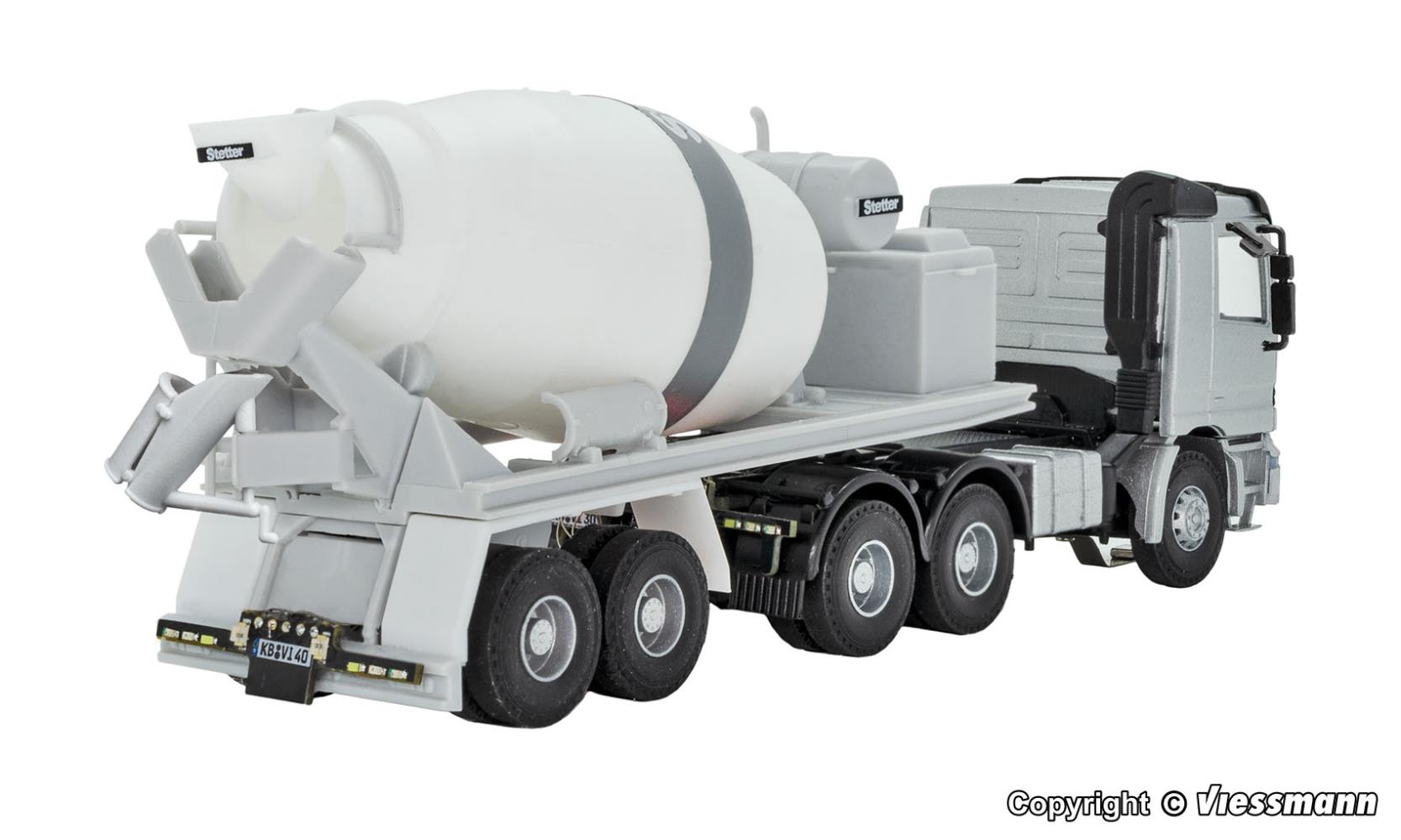 Viessmann 8230 MB ACTROS 2-achs Betonmischauflieger 1:87 Spur H0