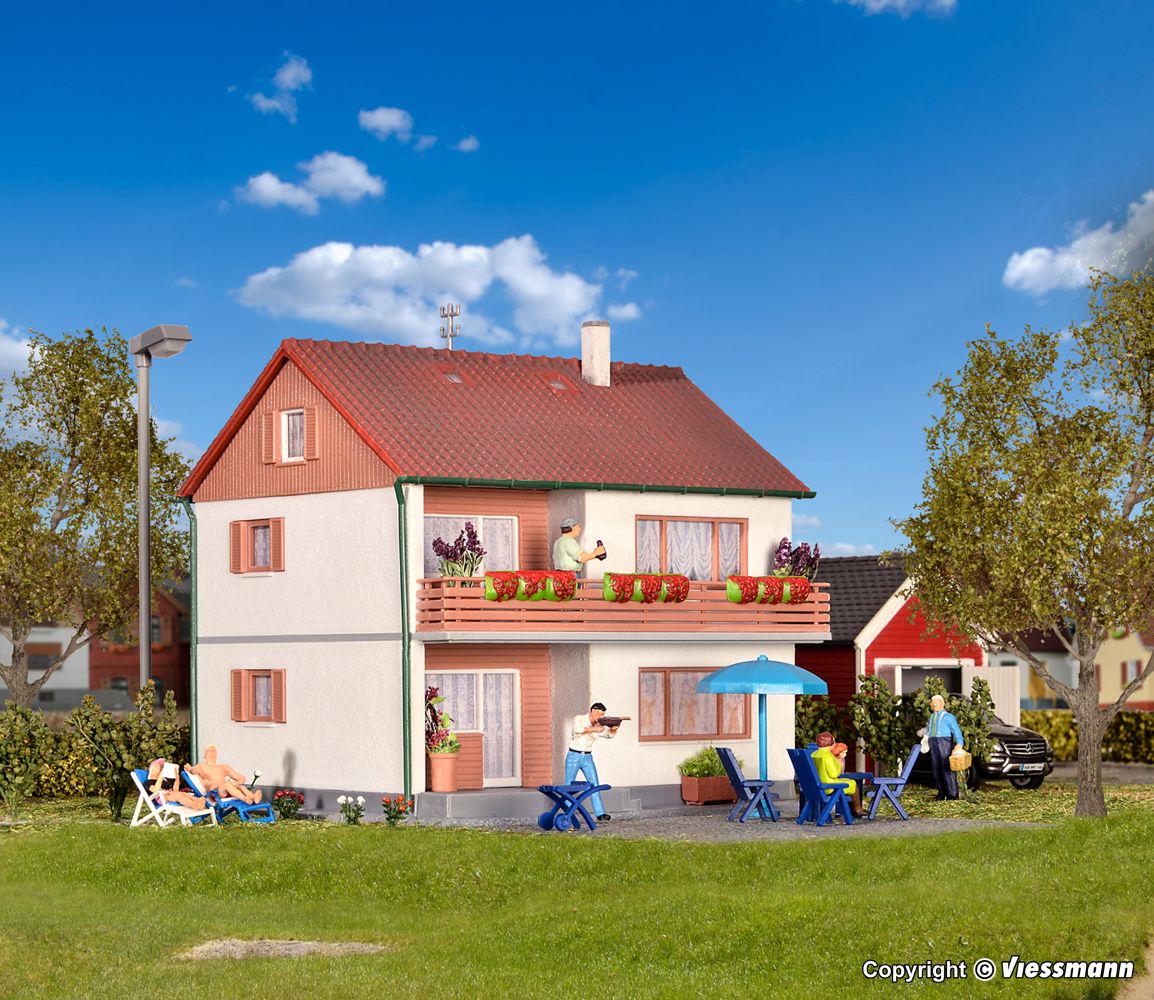 Kibri 38723 Zweifamilienhaus 1:87 Spur H0 Bausatz Neu OVP