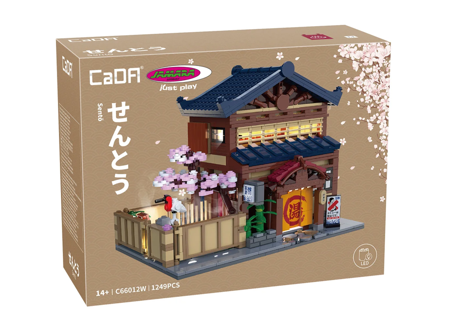 CaDA C66012W Japanisches Bad 1:30 Bricks