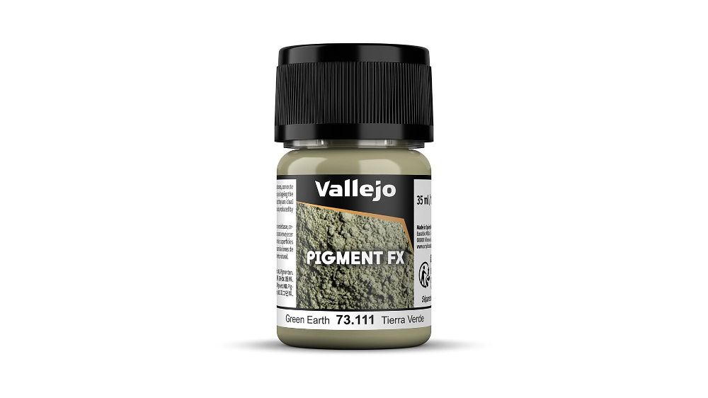 Vallejo 73111 Grüne Erde, 35 ml Pigment NEU