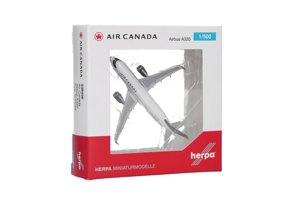 Herpa 539456 Air Canada Airbus A320 1:500 Standmodell NEU OVP