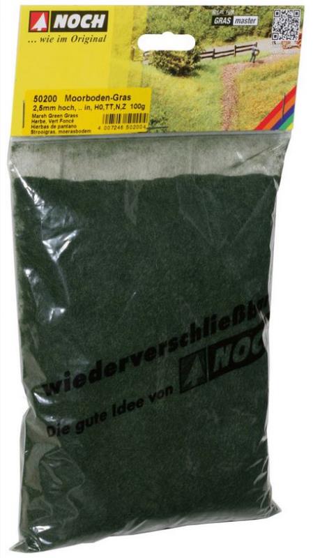 Noch 50200 Streugras “Moorboden” - 2,5 mm, 100 g - Neu - OVP