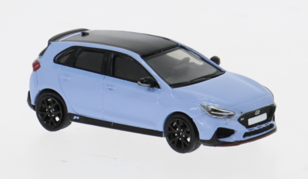 Premium Classixxs 870924 Hyundai i30 N, hellblau, 2021, 1:87