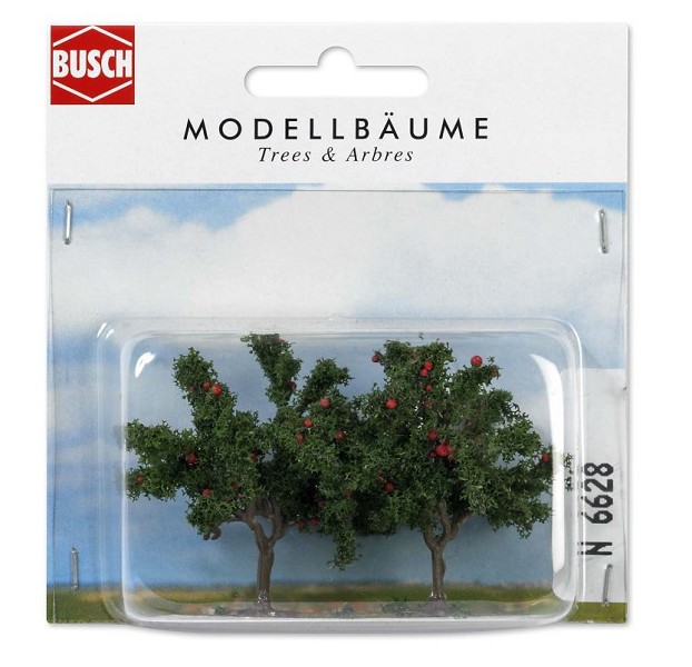 Busch 6628 Apfelbäume 2 Stück