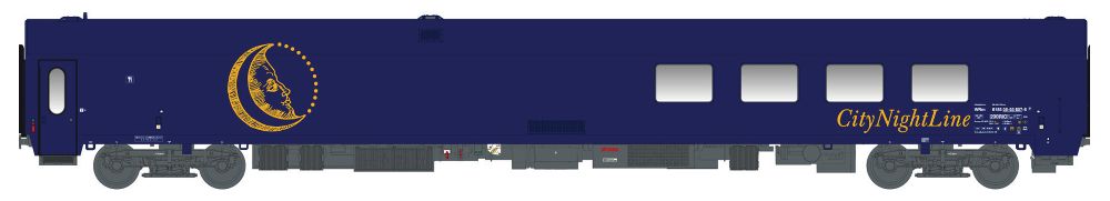 LS Models 49066DC Speisewagen WRm CNL, Ep.V Spur H0