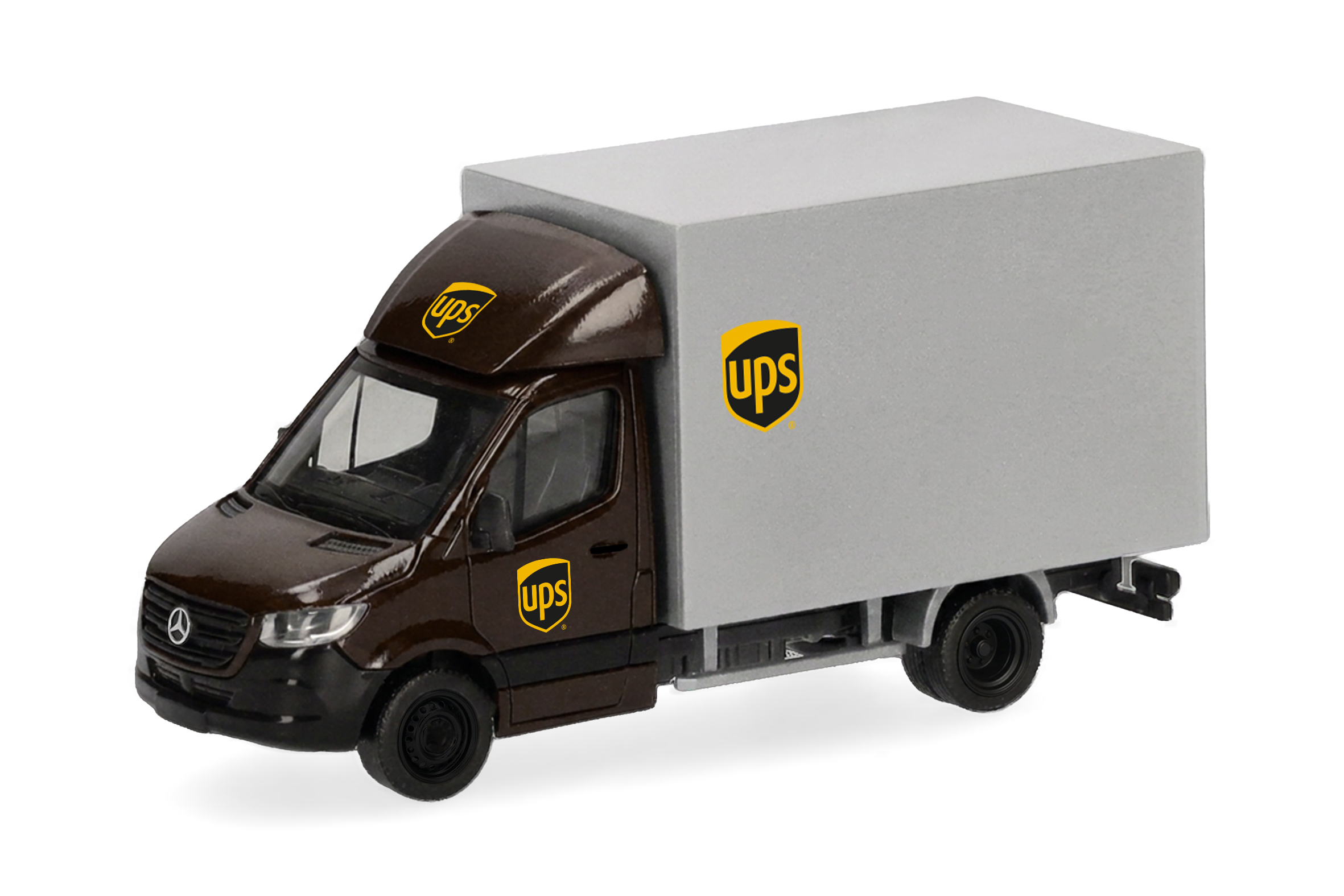 Herpa 099790 MB Sprinter 18 Kofferaufb. UPS