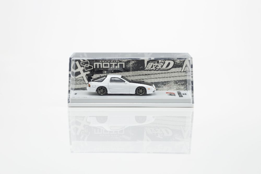 Kyosho 07133LC 1:64 MAZDA SAVANNA RX-7 (FC) INITIAL D WITH LED 1995