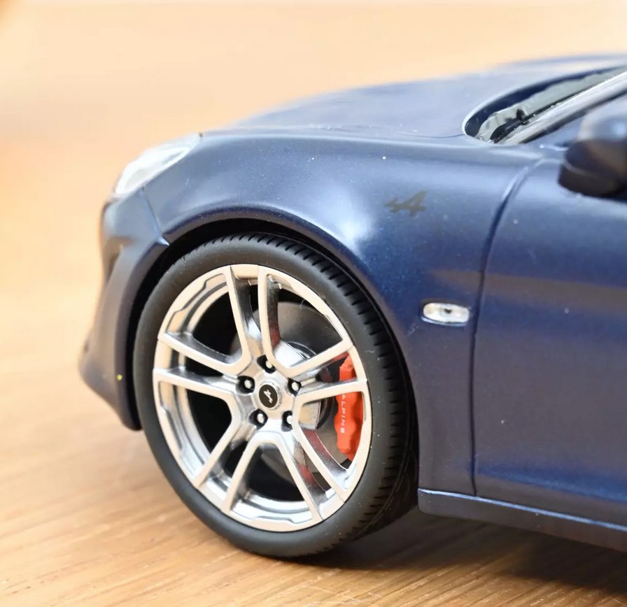 Norev 185444 Alpine A110 S 2025 Matte Storm Blau 1:18 Standmodell