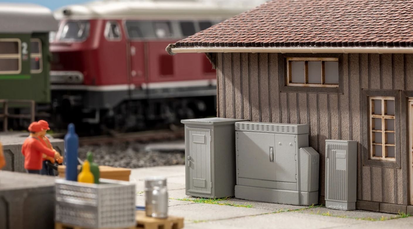 Noch 13751 Strom- & Verteilerkästen 1:87 Spur H0 Neu OVP