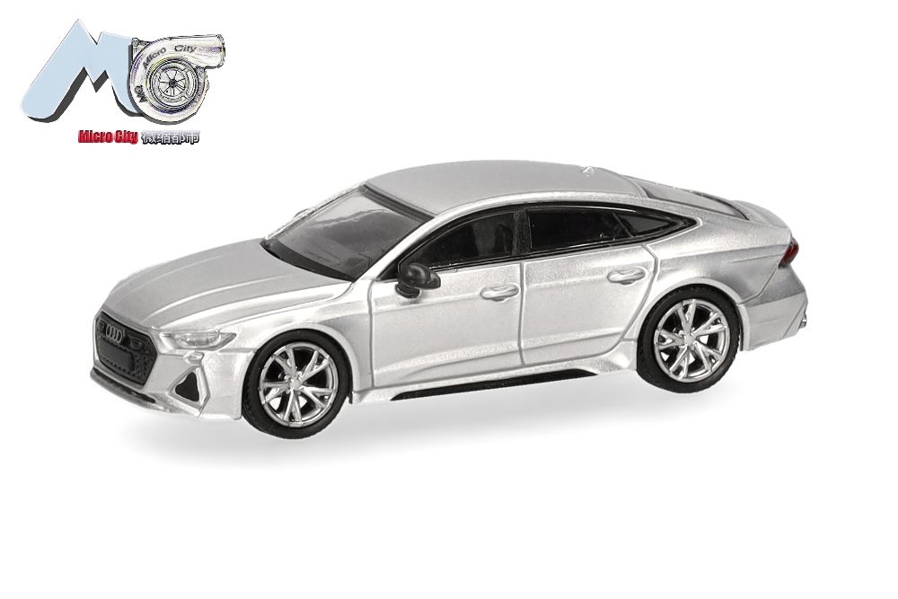Herpa 87MC000083 Audi RS7, silber 1:87
