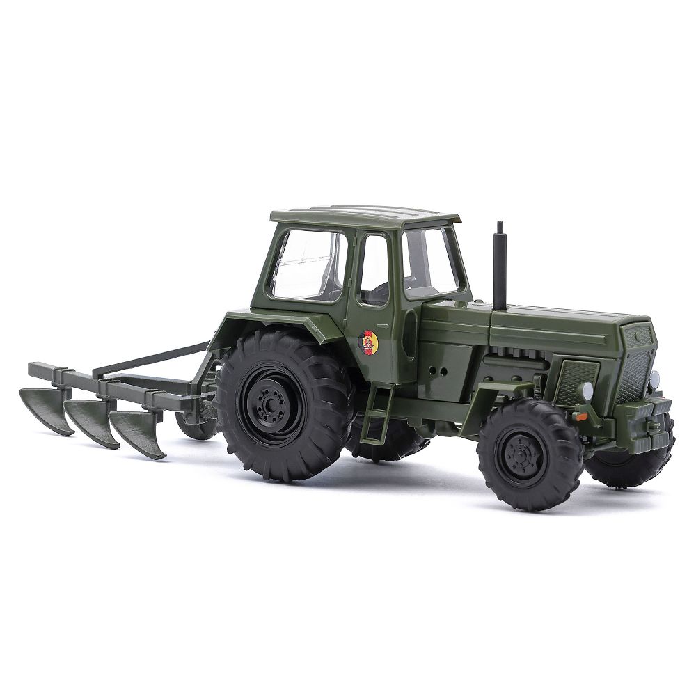 Busch 54207 Fortschritt ZT 303-D mit Dreischarpflug NVA 1:87 NEU