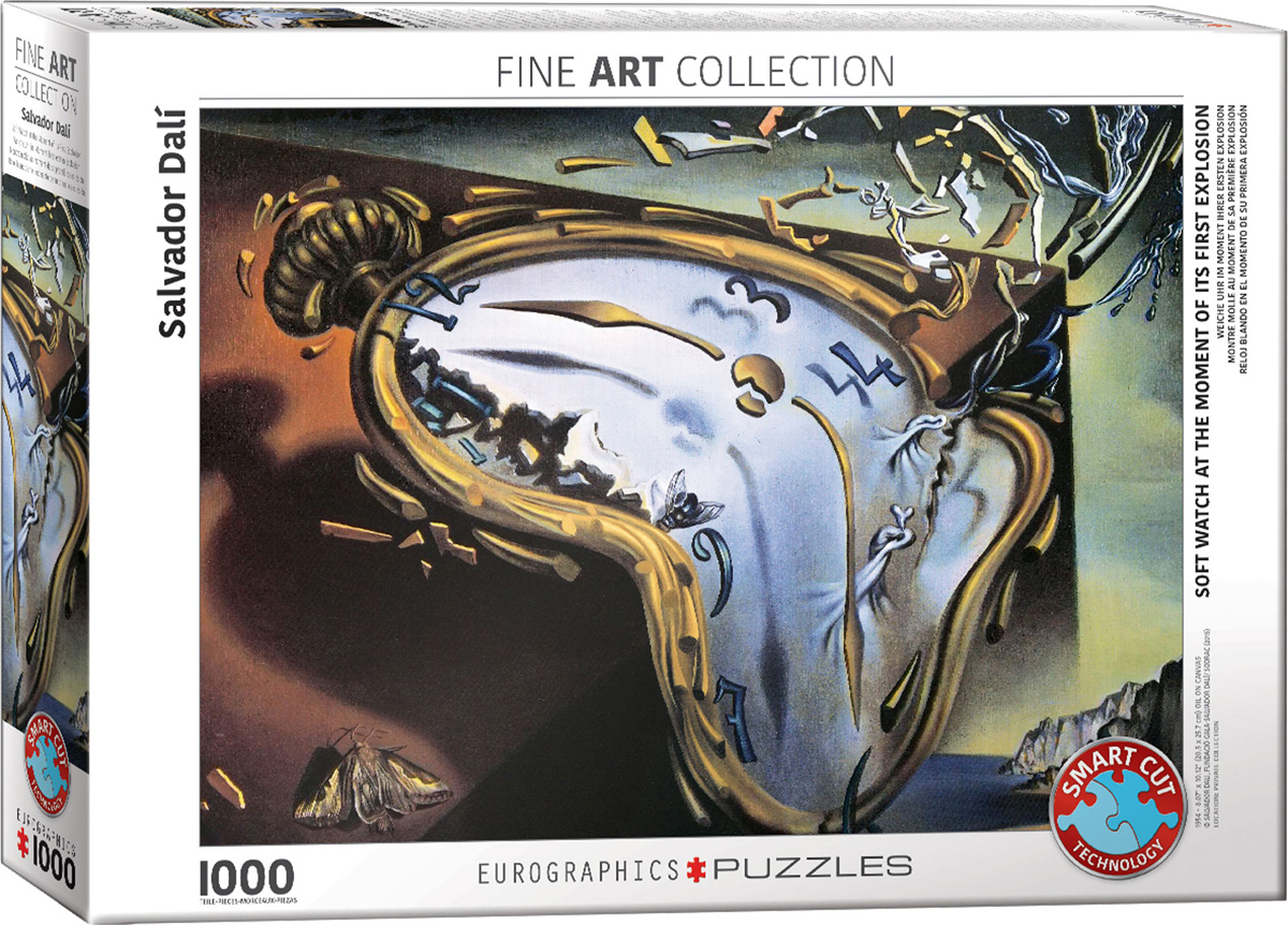EUROGRAPHICS 6000-0842 Die weiche Uhr im Moment der 1. Explosion 1000 Teile