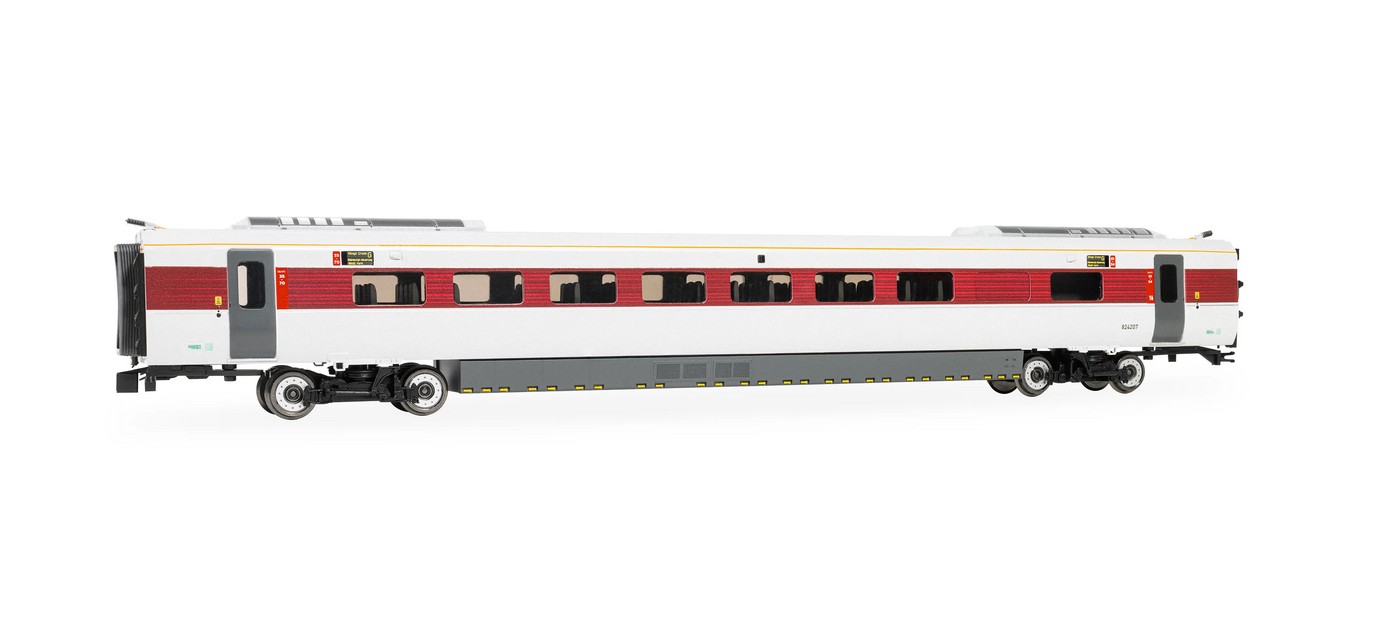 Hornby R40493 LNER Azuma Class 801/2 Coach Pack 1:76 Spur 00