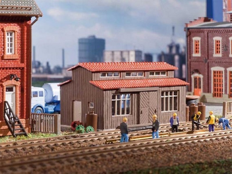 Vollmer 45622 H0 Güterschuppen für Gefahrgut