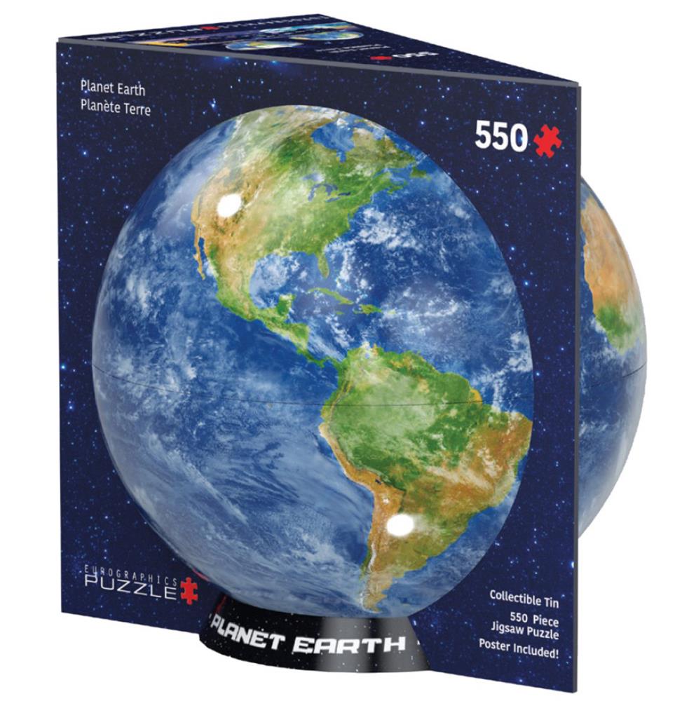 EUROGRAPHICS 8551-5862 Planet Erde Dose 550 Teile Puzzle