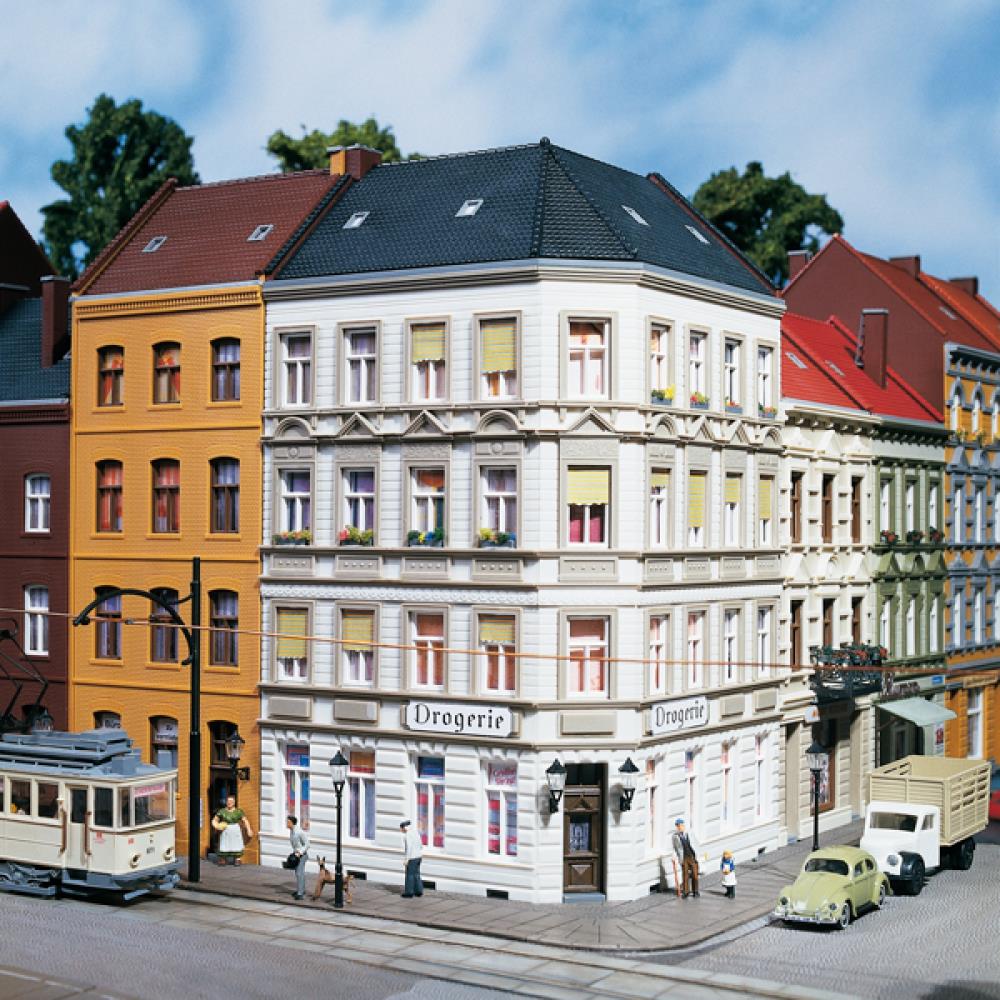 Auhagen 11398 Eckhaus Schmidtstraße 25 - Spur H0 - Bausatz - Neu