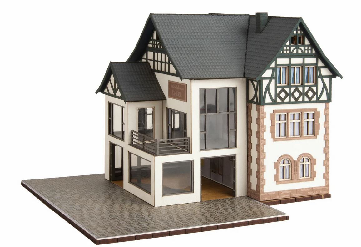 Noch 66501 Modegeschäft mit micro-motion Modeschau 1:87 Spur H0