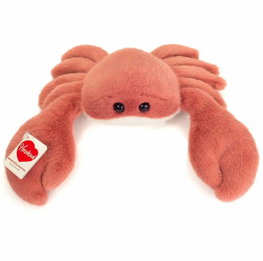 Teddy Hermann 939771 Krabbe Kiko rotbraun 20 cm Stoff/Plüsch/Kuscheltier