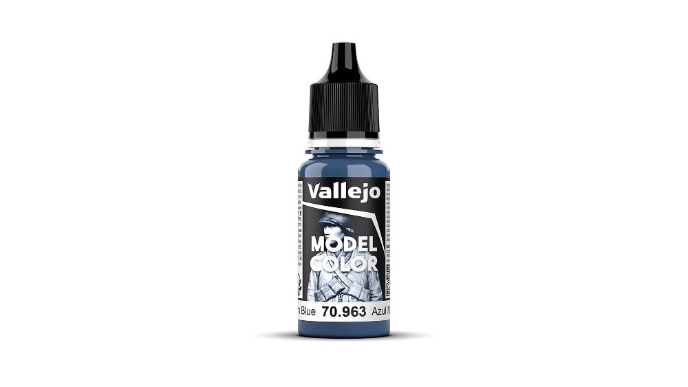 Vallejo 70963 Enzianblau, hell, matt, 18 ml Model Color NEU
