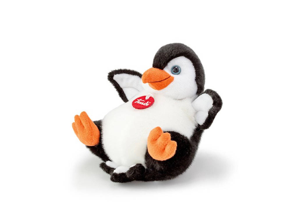 Trudi TUDC2000 Pinguin Pino (M) 17x13x21 cm Stoff/Plüsch/Kuscheltier