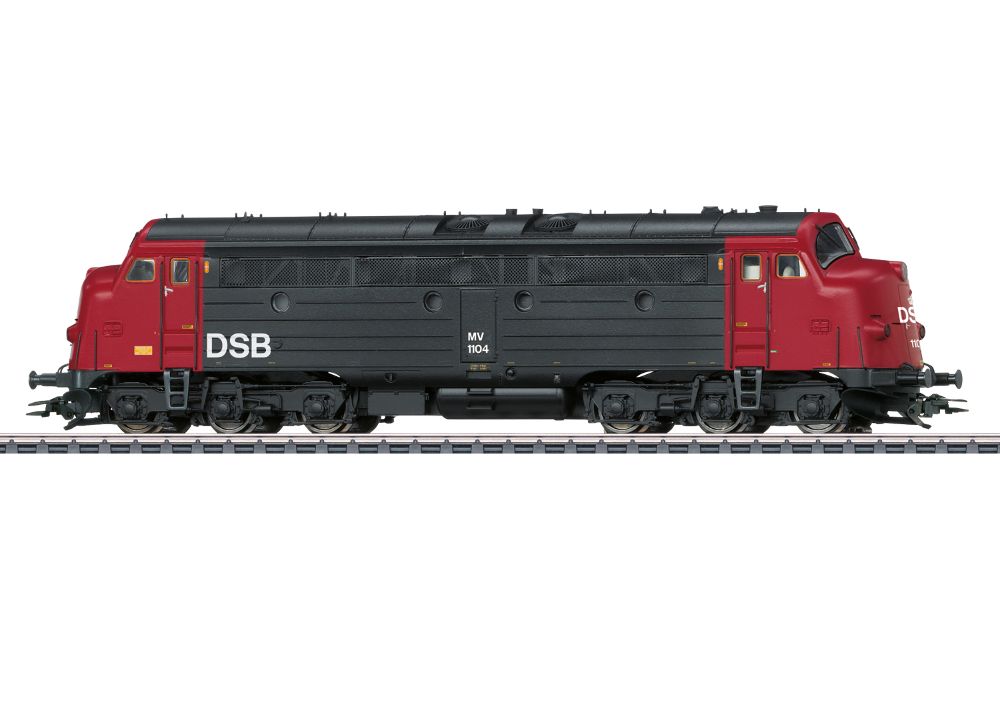 Märklin 39688 Diesellokomotive Reihe MV (DSB) 1:87 Spur H0 AC NEU